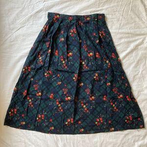 Vintage Pendleton Country Sophisticates Midi Skirt